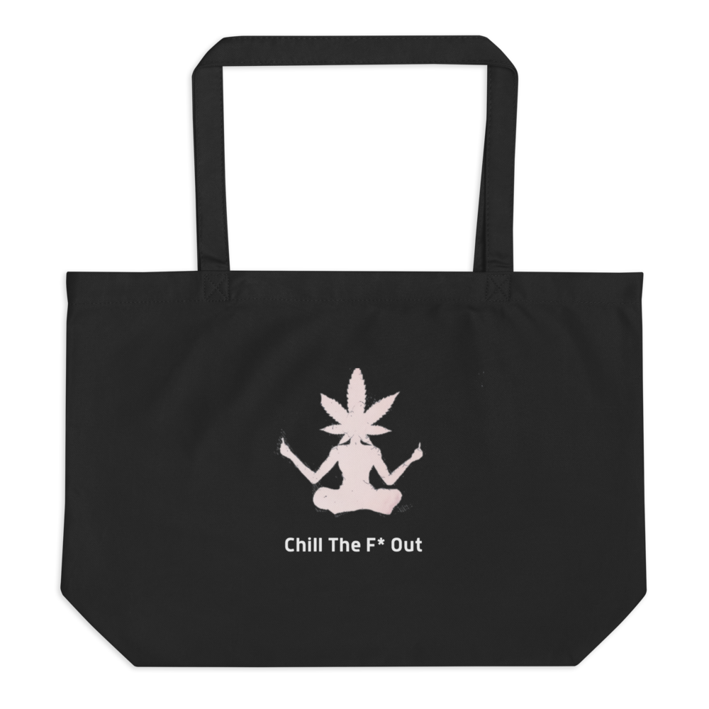 Large organic tote bag