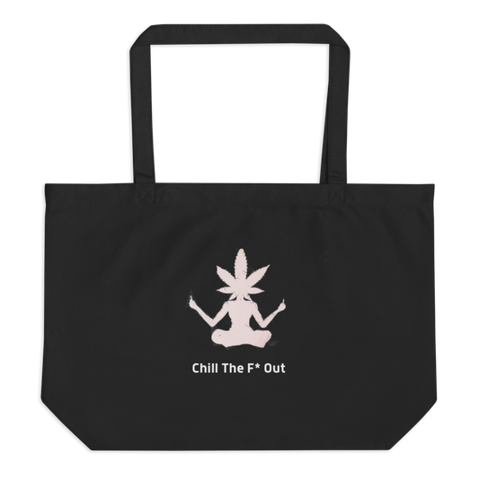 Large organic tote bag