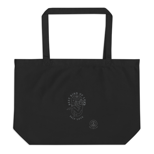 Large organic tote bag